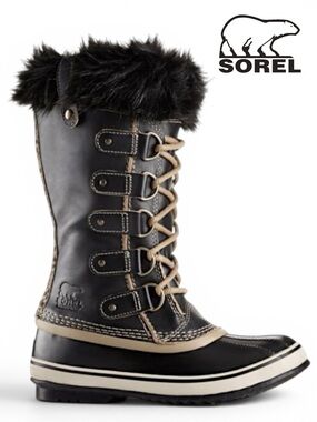 SOREL JOAN OF‎ ARCTIC Limited Edition Safari Waterproof Winter BOOTS | Size 9